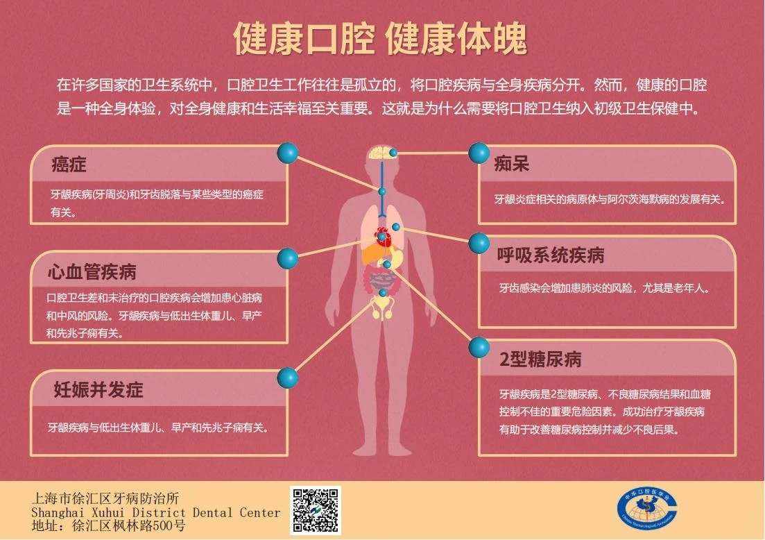 2024年全国爱牙日口腔健康全身健康